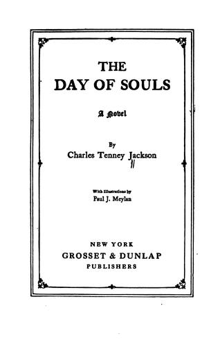 The day of souls by Charles Tenney Jackson