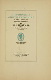 Cover of: Midsummer in Whittier