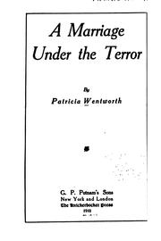 Cover of: A marriage under the terror