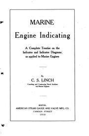 Marine engine indicating by Charles Sutterley Linch