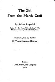 Cover of: The girl from the marsh croft