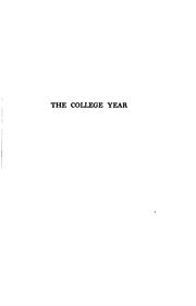 Cover of: The college year by Hazard, Caroline