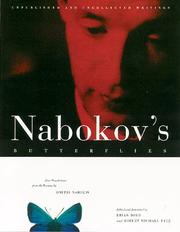 Cover of: Nabokov's butterflies: unpublished and uncollected writings