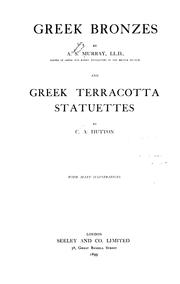 Cover of: Greek bronzes