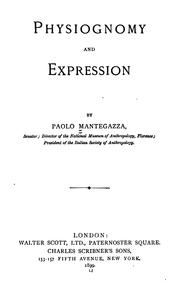 Cover of: Physiognomy and expression by Paul Mantegazza
