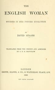 Cover of: The English woman by David Staars