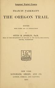 Cover of: Francis Parkman's The Oregon Trail by Francis Parkman