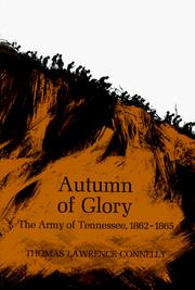 Cover of: Autumn of Glory: The Army of Tennesse, 1862-1865
