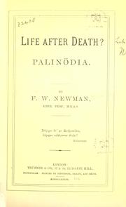 Cover of: Pamphlets by Francis William Newman