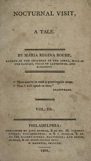Cover of: Nocturnal visit by Regina Maria Roche