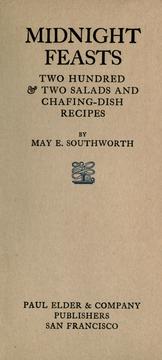 Cover of: Midnight feasts by May E. Southworth