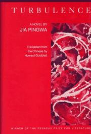 Turbulence by Jia, Pingwa., Pʻing-wa Chia