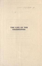 Cover of: The life of the grasshopper by Jean-Henri Fabre