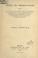 Cover of: Notes on observations