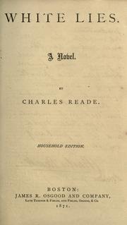 Cover of: white lies by Charles Reade