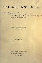 Cover of: Sailor's knots by W. W. Jacobs