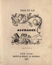 Cover of: The Lu Lu alphabet. by Colman Miss
