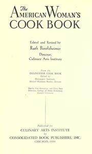 Cover of: The American woman's cook book by edited and revised by Ruth Berolzheimer.