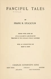 Fanciful tales by Frank R. Stockton