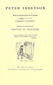 Cover of: Peter Ibbetson by George Du Maurier