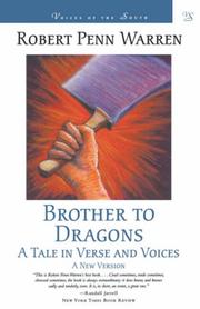 Brother to dragons by Robert Penn Warren