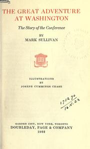 Cover of: The great adventure at Washington by Sullivan, Mark
