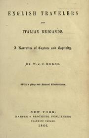 Cover of: English travelers and Italian brigands. by William John Charles Möens