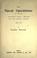 Cover of: The naval operations of war between Great Britain and the United States, 1812-1815