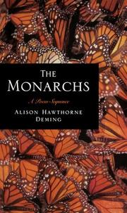 Cover of: The Monarchs by Alison Hawthorne Deming