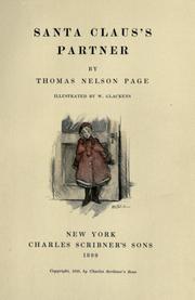 Cover of: Santa Claus's partner. by Thomas Nelson Page