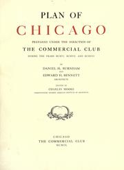 Cover of: Plan of Chicago by Burnham, Daniel Hudson