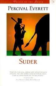 Cover of: Suder by Percival L. Everett