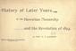 Cover of: History of later years of the Hawaiian Monarchy and the revolution of 1893.