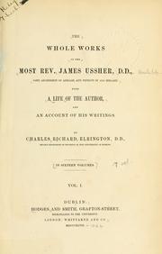 Cover of: life of James Ussher, D.D.: Archbishop of Armagh.