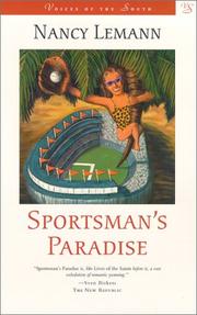 Cover of: Sportsman's paradise by Nancy Lemann, Nancy Lemann