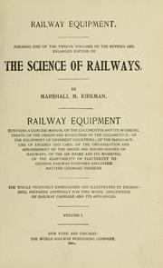 Cover of: The science of railways. by Kirkman, Marshall Monroe