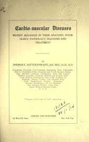 Cover of Cardio-vascular diseases by thomas edward satterthwaite