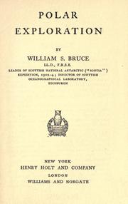 Polar exploration by William Speirs Bruce