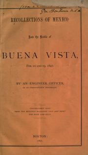 Cover of: Battle of Buena Vista.