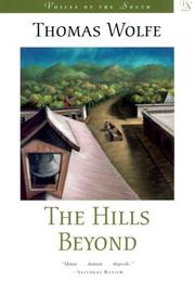Cover of: The hills beyond | Thomas Wolfe