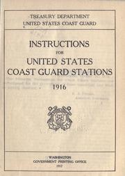 Cover of: Instructions for United States Coast Guard Stations
