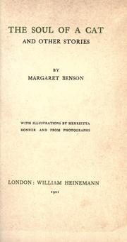 Cover of: The soul of a cat by Margaret Benson