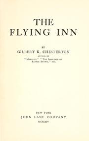 Cover of: The flying inn