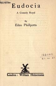 Eudocia, a comedy royal by Eden Phillpotts