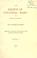 Cover of: The Society of Colonial Wars in the State of Illinois