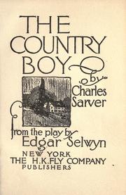 The country boy by Charles Sarver
