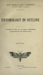 Cover of: Entomology in outline