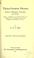 Cover of: Studies in Hellenistic theosophy and gnosis, Volume III .- Excerpts and Fragments