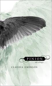Cover of: Pinion: An Elegy (Southern Messenger Poets)