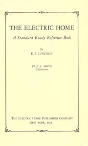 Cover of: electric home: a standard ready reference book